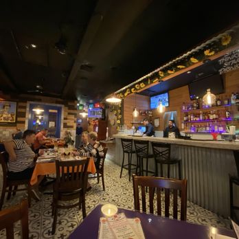 La Tablita Restaurant - Inside with bar area. - Mexican Near Me - Cathedral City, California