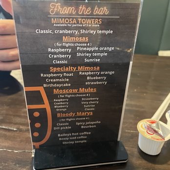 Second Chance Diner - Drinks menu - Diners Near Me - Syracuse, New York