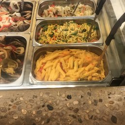a variety of food items