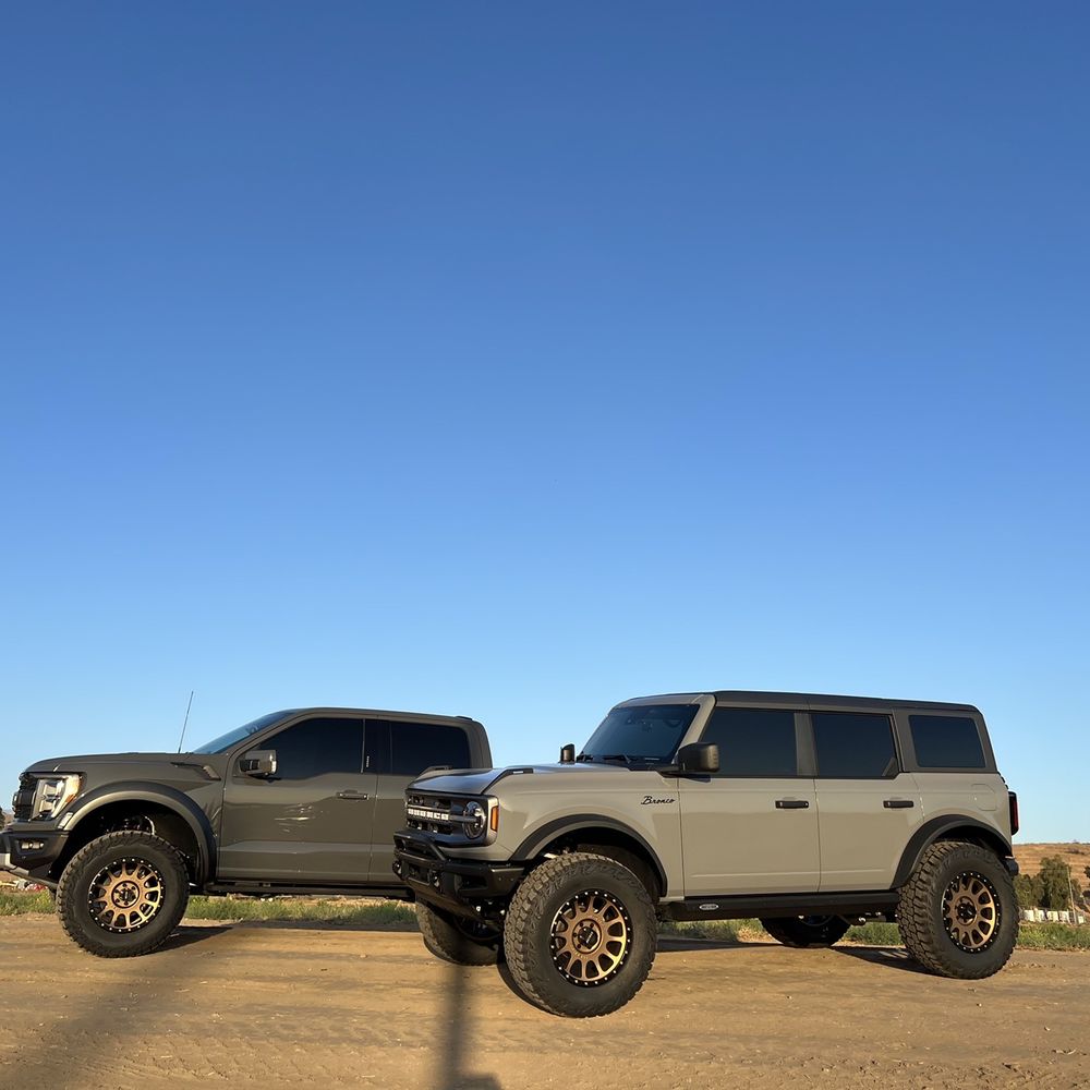 Lucent Graphic Solutions - 2022 Bronco with new grey wrap. - Graphic Design Near Me - Costa Mesa, California