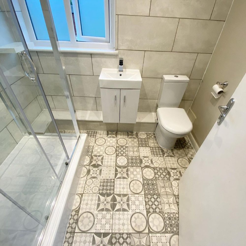 Slide of Abstract Emergency Plumber