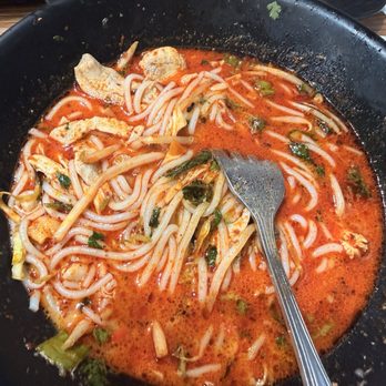 Cocomilk Cafe - Spicy curry coconut Curry Noodle Soup (Khaopoon)! - Laotian Near Me - Sacramento, California Cocomilk Cafe - Spicy curry coconut Curry Noodle Soup (Khaopoon)! - Laotian Near Me - Sacramento, California