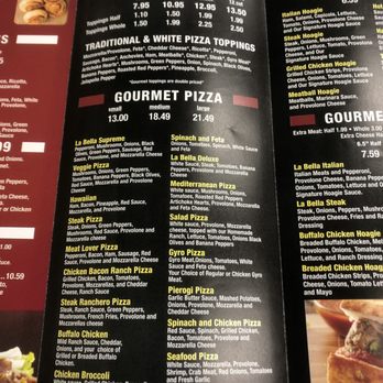 La Bella Pizza and Gyro - menu - Pizza Near Me - Pittsburgh, Pennsylvania La Bella Pizza and Gyro - menu - Pizza Near Me - Pittsburgh, Pennsylvania