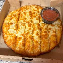 Mozzarelli's Pizza - Cheesy Garlic Bread with Cheese Monster Cheesey Bread