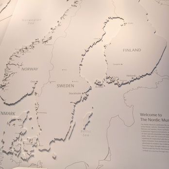 National Nordic Museum - Map of Scandinavia - Museums Near Me - Seattle, Washington