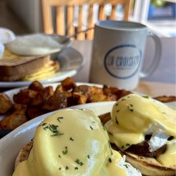 La Croisette - Sausage Benny with Home fries - Breakfast & Brunch Near Me - St. Pete Beach, Florida La Croisette - Sausage Benny with Home fries - Breakfast & Brunch Near Me - St. Pete Beach, Florida