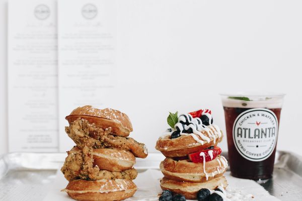 Atlanta Breakfast Club Chicken and Waffle Nitro Coffee Counter by null