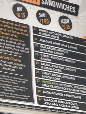 Menu photo 3 Deli Delicious Fresno, CA Menu photo 3 Deli Delicious Fresno, CA