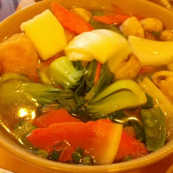 Shanghai Bun - Vegetable noodle soup. - Chinese Near Me - Matawan, New Jersey Shanghai Bun - Vegetable noodle soup. - Chinese Near Me - Matawan, New Jersey