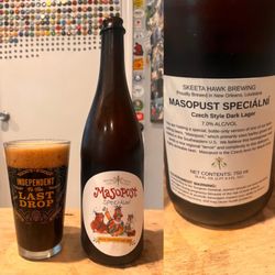 Skeeta Hawk Brewing - Masopust Specialni- Dark Czech Lager