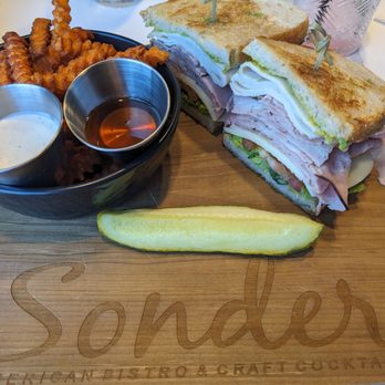 Sonder - Giant Sonder Club minus the onions.  Had to take half home. - American Near Me - Bakersfield, California