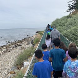 Cabrillo Youth Center - Part of the hike out to the tide pools