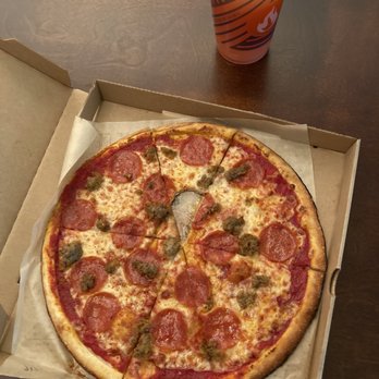 Blaze Pizza - 11" Two Top Pizza , blood orange lemonade - Salad Near Me - Atlanta, Georgia Blaze Pizza - 11" Two Top Pizza , blood orange lemonade - Salad Near Me - Atlanta, Georgia