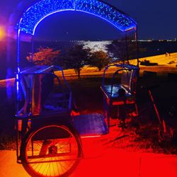 Wonder Traveler Pedicab - Our cabs are lit!!