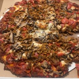 Loaded pizza