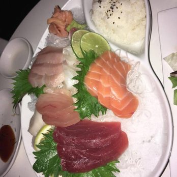Friends Sushi - Perfect count of sashimi with side rice - Sushi Bars Near Me - Chicago, Illinois