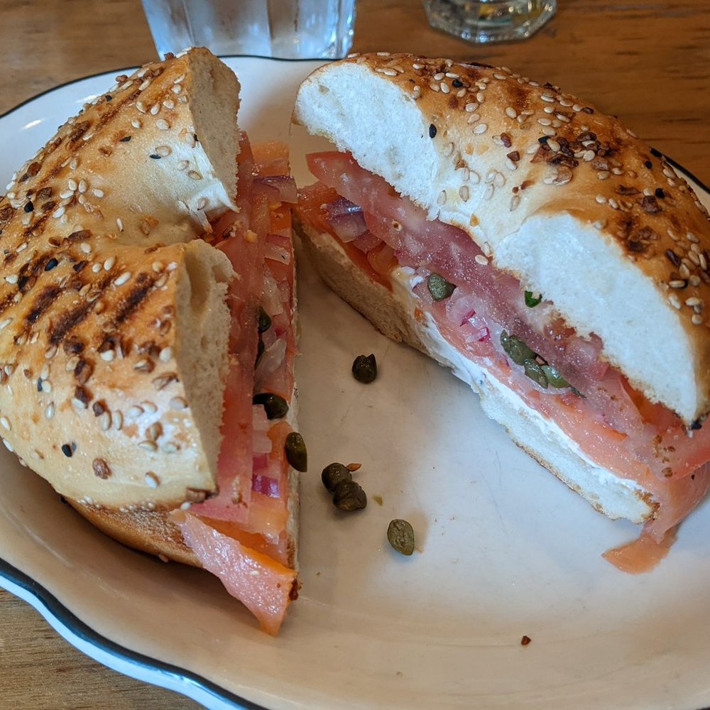 Zaca Cafe - Everything bagel with the works - Coffee & Tea Near Me - Brooklyn, New York Zaca Cafe - Everything bagel with the works - Coffee & Tea Near Me - Brooklyn, New York