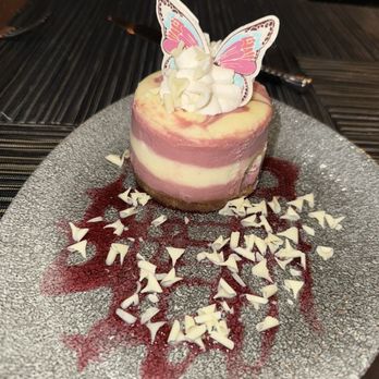 Mariposa Latin Inspired Grill - Prickly Pear Dessert - Latin American Near Me - Sedona, Arizona Mariposa Latin Inspired Grill - Prickly Pear Dessert - Latin American Near Me - Sedona, Arizona