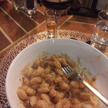 Prescott's Provisions - Wild boar ragu and a glass of Cotes du Rhone - New American Near Me - Tonawanda, New York
