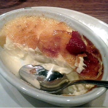 Stoney River - Creme Brulee (pretty bland) - Steakhouses Near Me - Atlanta, Georgia