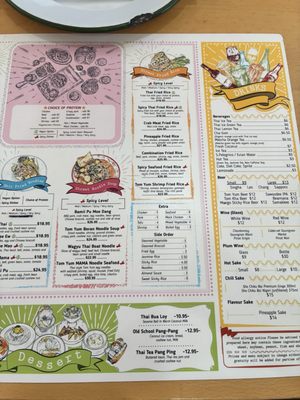 Menu photo 4 Chiang Rai Long Beach, CA
