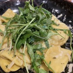 Chanterelles raviolis