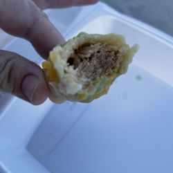 Bahia Mexican Food & PB Juice Bar - Beef rolled tacos very well seasoned, moist and generous amount of meat!
