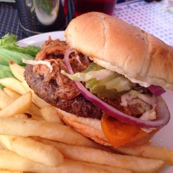 Cruiser's Cafe 66 - Pulled pork on patty - just ok - American Near Me - Williams, Arizona Cruiser's Cafe 66 - Pulled pork on patty - just ok - American Near Me - Williams, Arizona