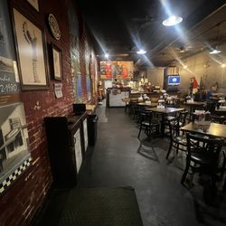 Delano Barbecue Company - Dining area and front counter at Delano Barbecue Company.