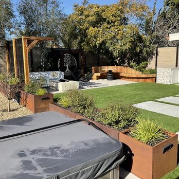 Las Palmas Landscape Services - a backyard with a hot tub - Masonry/Concrete Near Me Las Palmas Landscape Services - a backyard with a hot tub - Masonry/Concrete Near Me
