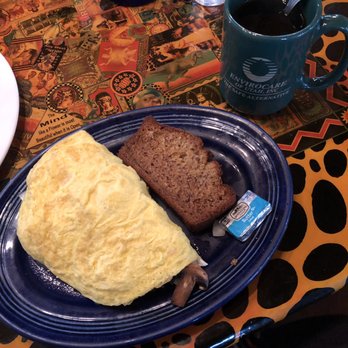 Blue Heaven - Florida pink shrimp omelette - Breakfast & Brunch Near Me - Key West, Florida Blue Heaven - Florida pink shrimp omelette - Breakfast & Brunch Near Me - Key West, Florida