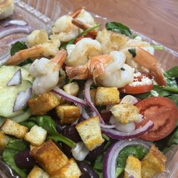 five points pizza - Shrimp salad