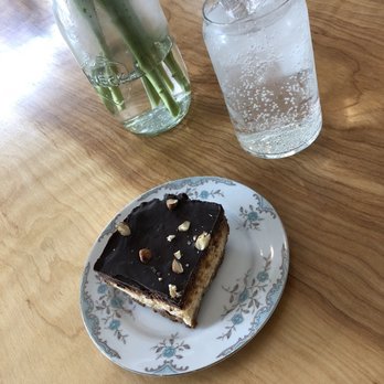 Lab - Almond Nanaimo Bar $3.50, Italian Soda White Peach $3.50 - Coffee & Tea Near Me - Ann Arbor, Michigan