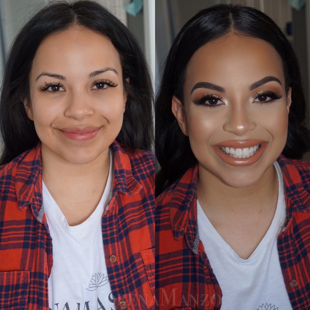 Makeup By Lorena - Before and after - Makeup Artists Near Me