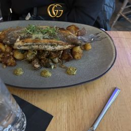 Mediterranean branzino