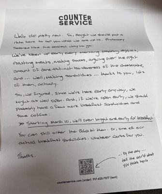 Counter Service by null