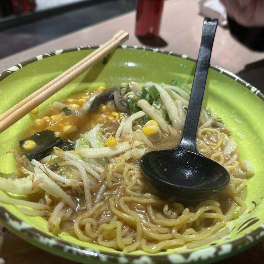 Shrimp miso ramen Shrimp miso ramen