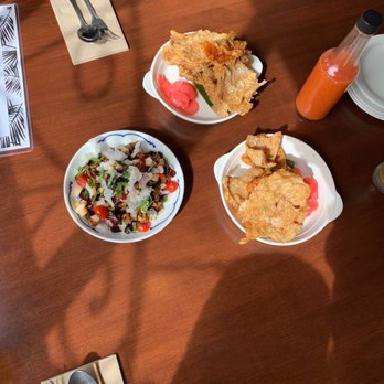 FOB Kitchen - Chicken skins ensalada talong! - Filipino Near Me - Oakland, California