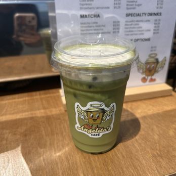 Angelito’s Café - Matcha latte - Coffee & Tea Near Me - La Mirada, California Angelito’s Café - Matcha latte - Coffee & Tea Near Me - La Mirada, California