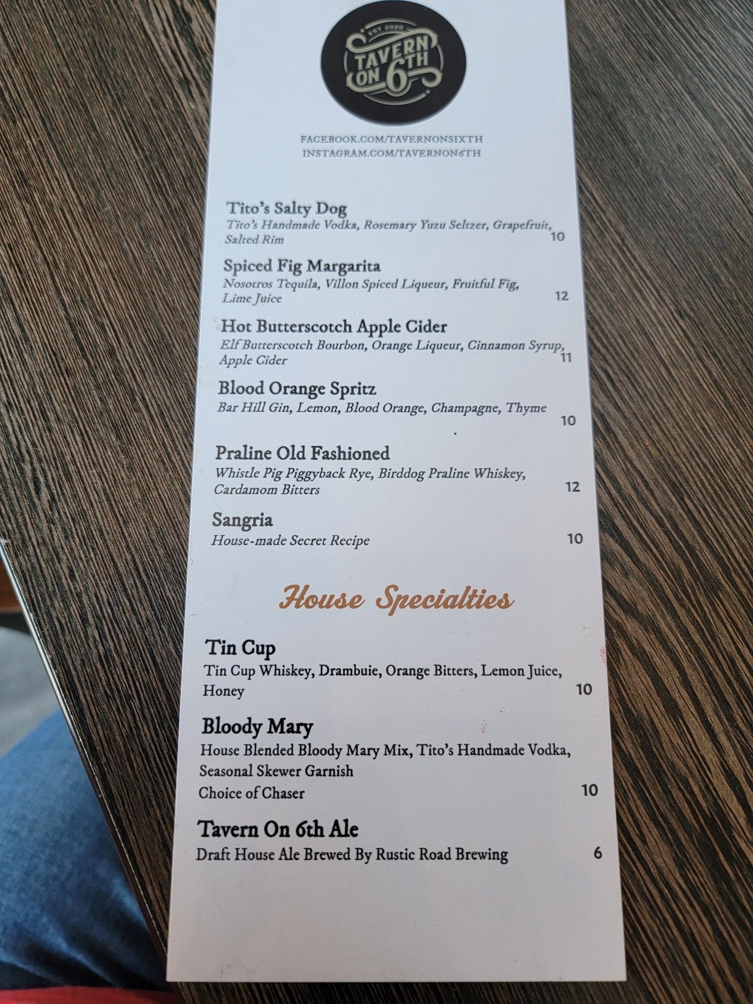 Tavern On 6th - Drink Menu - menu - Sports Bars Near Me - Kenosha, Wisconsin Tavern On 6th - Drink Menu - menu - Sports Bars Near Me - Kenosha, Wisconsin