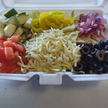 Ianazone's Pizza - Our lunch salad - Pizza Near Me - Youngstown, Ohio Ianazone's Pizza - Our lunch salad - Pizza Near Me - Youngstown, Ohio