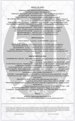 Menu photo 5 Five Eleven Eureka, CA