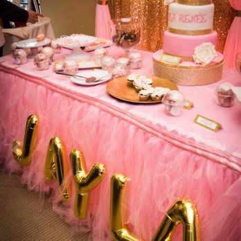 Ellem Event Production - Lisa provided the 8ft long table, linen, dessert display plates, backdrop and balloon. BEAUTIFUL! - Party Supplies Near Me - San Jose, California Ellem Event Production - Lisa provided the 8ft long table, linen, dessert display plates, backdrop and balloon. BEAUTIFUL! - Party Supplies Near Me - San Jose, California