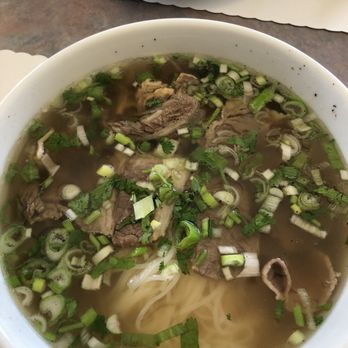 Á Dông Phở & Coffee - Regular Pho Tai Nam Gau ($14.50) - 4.5/5 stars - Noodles Near Me - San Jose, California