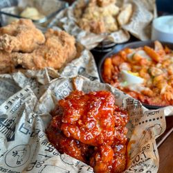 BBQ Chicken - Bb.q Chicken - Secret Spicy fried chicken