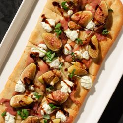 The Bunker Bar - Fig & Goat Cheese Flatbread