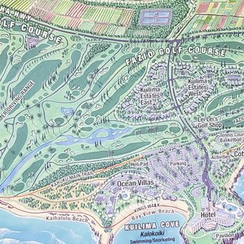 Turtle Bay Golf - Map of the 2 courses - Golf Near Me - Kahuku, Hawaii Turtle Bay Golf - Map of the 2 courses - Golf Near Me - Kahuku, Hawaii