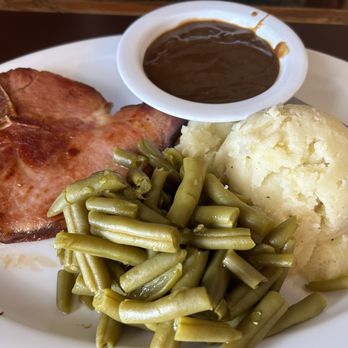 Village Cornerstone Restaurant - Pork chop, green beans, mashed potatoes - New American Near Me - West Salem, Ohio Village Cornerstone Restaurant - Pork chop, green beans, mashed potatoes - New American Near Me - West Salem, Ohio