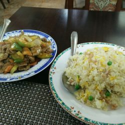 Risorgimento - Spicy beef and pork fried rice. Rice was legit
