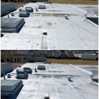 TLM Pressure Washing Services - Roof before and after - Pressure Washers Near Me TLM Pressure Washing Services - Roof before and after - Pressure Washers Near Me